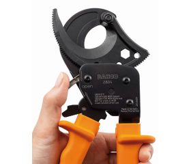 Cortacables con mangos recubiertos de PVC para cables de cobre y aluminio | 2804-2805